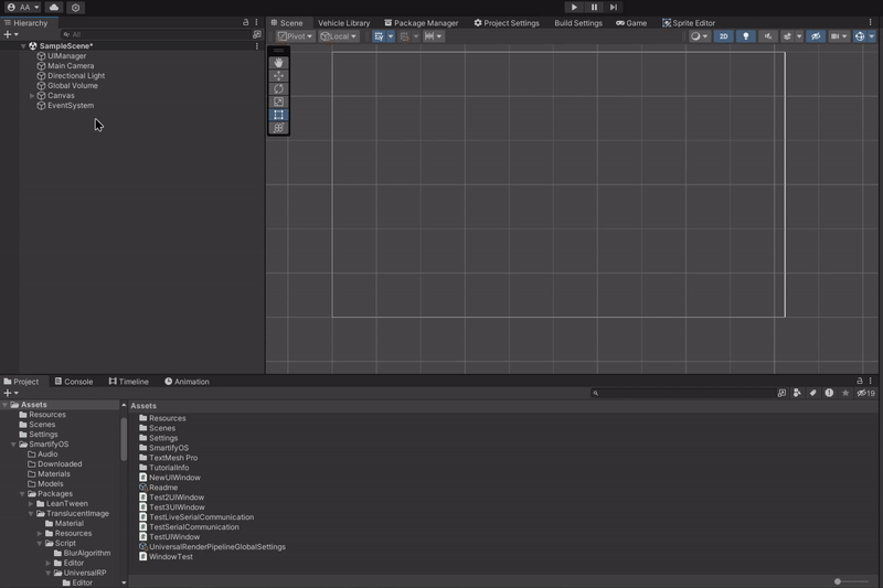 Unity Integration gif